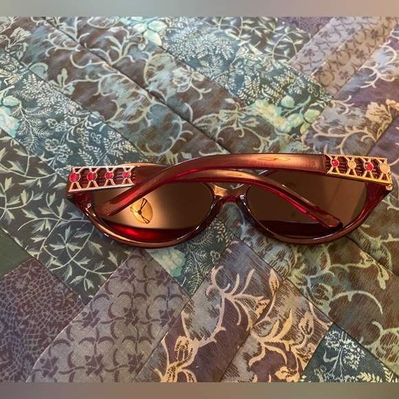 Global Optics Women's Eyeglass Frames Red Tortoise Shell - Picture 3 of 4